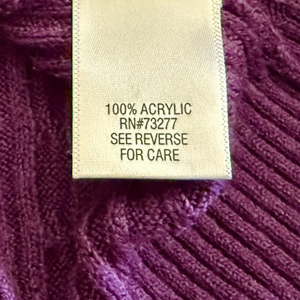 Lot of 3 Diff Used Turtle Neck Sweaters All Sz Large:  INC, Apt 9, Croft &Barrow